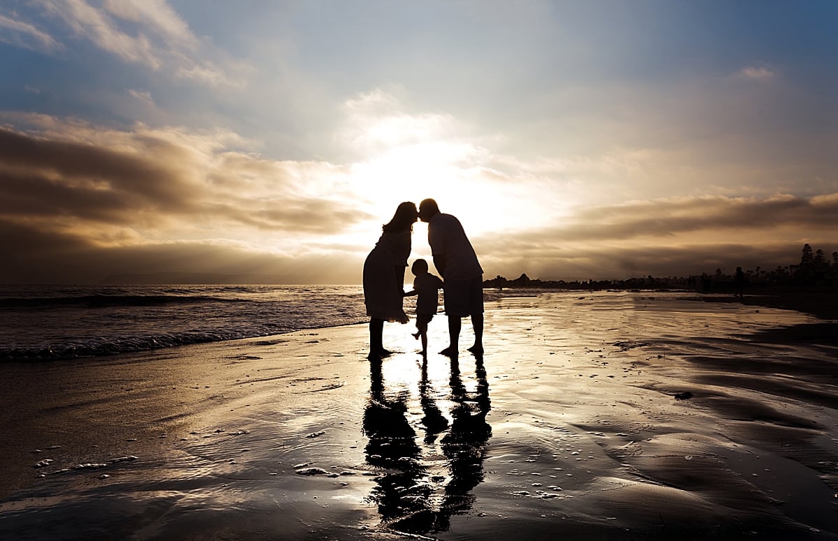 Coronado Silhouette at the Beach