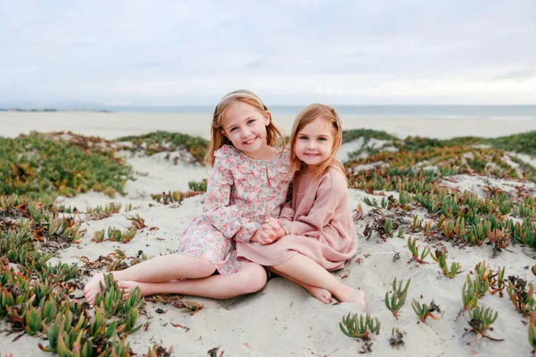 Little Girls at the Coronado Sand Dunes