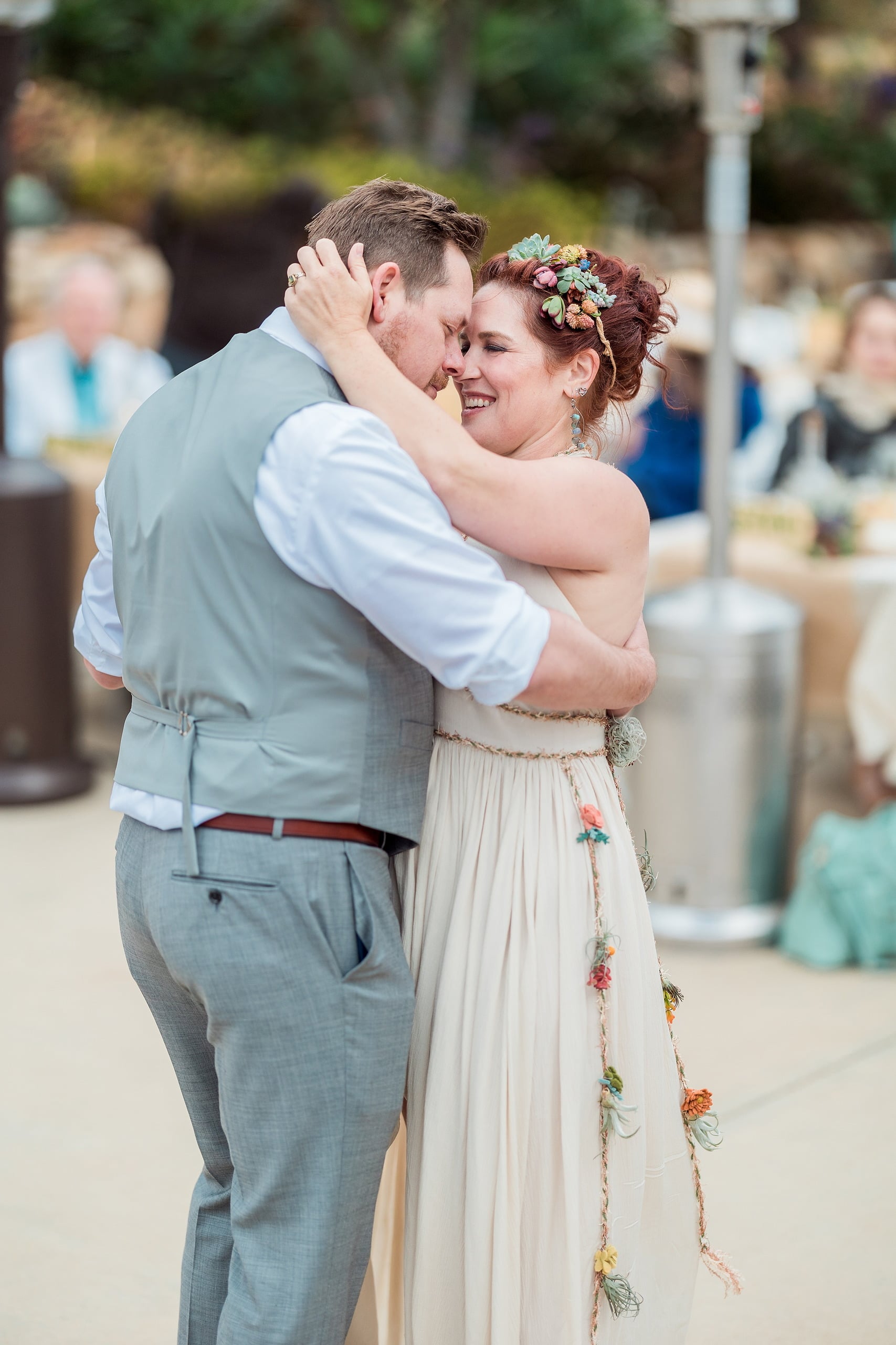 Moriah & Greg’s Wedding — 104 Guests link arms or hug, showing close-knit community celebrating this couple's love