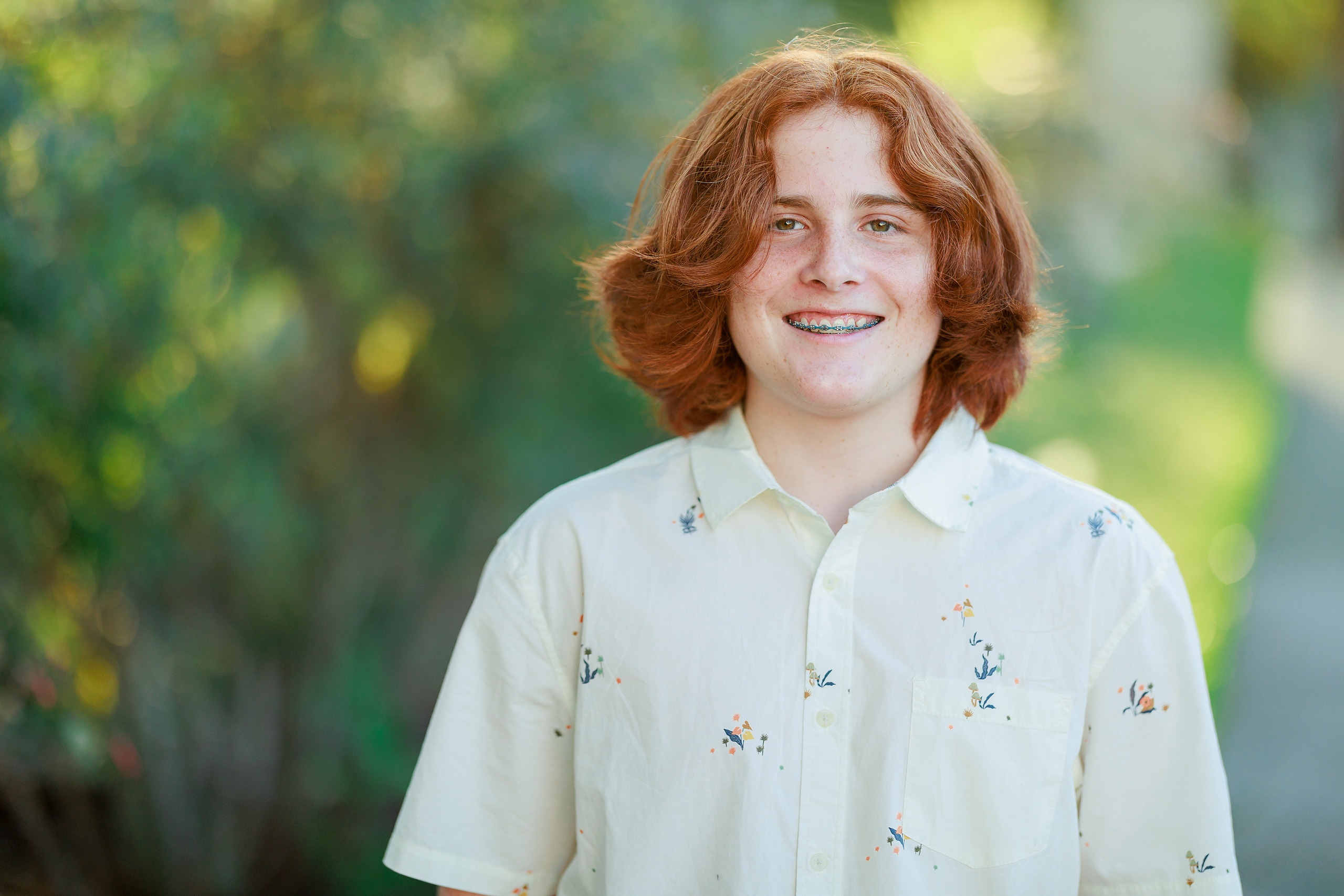 Six Years Later: Family Photos in Balboa Park — 23 Alicia with family group in Alcazar Garden, Balboa Park, sunset light