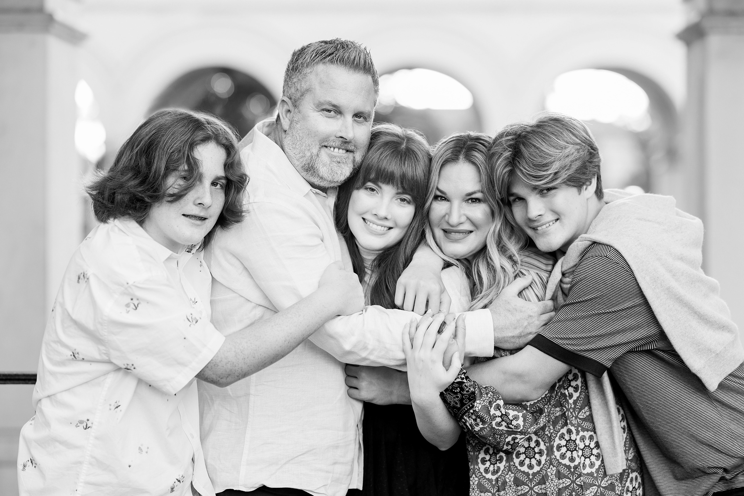 Six Years Later: Family Photos in Balboa Park — 34 Teenager in portrait at Spanish Village Art Center, Balboa Park