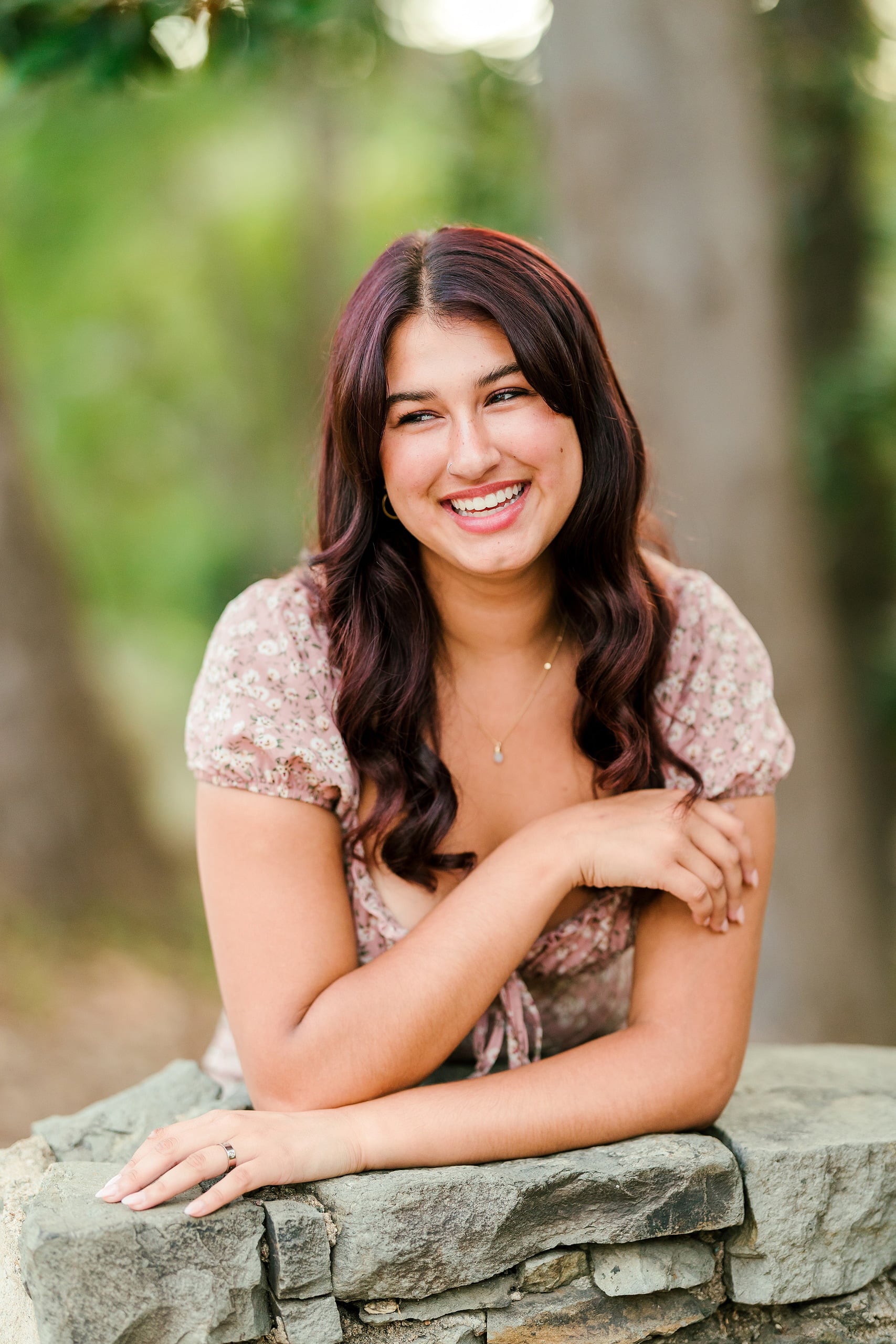 Sonia’s Senior Portraits in Balboa Park — 06 A close portrait of a teenage woman's face during her senior session