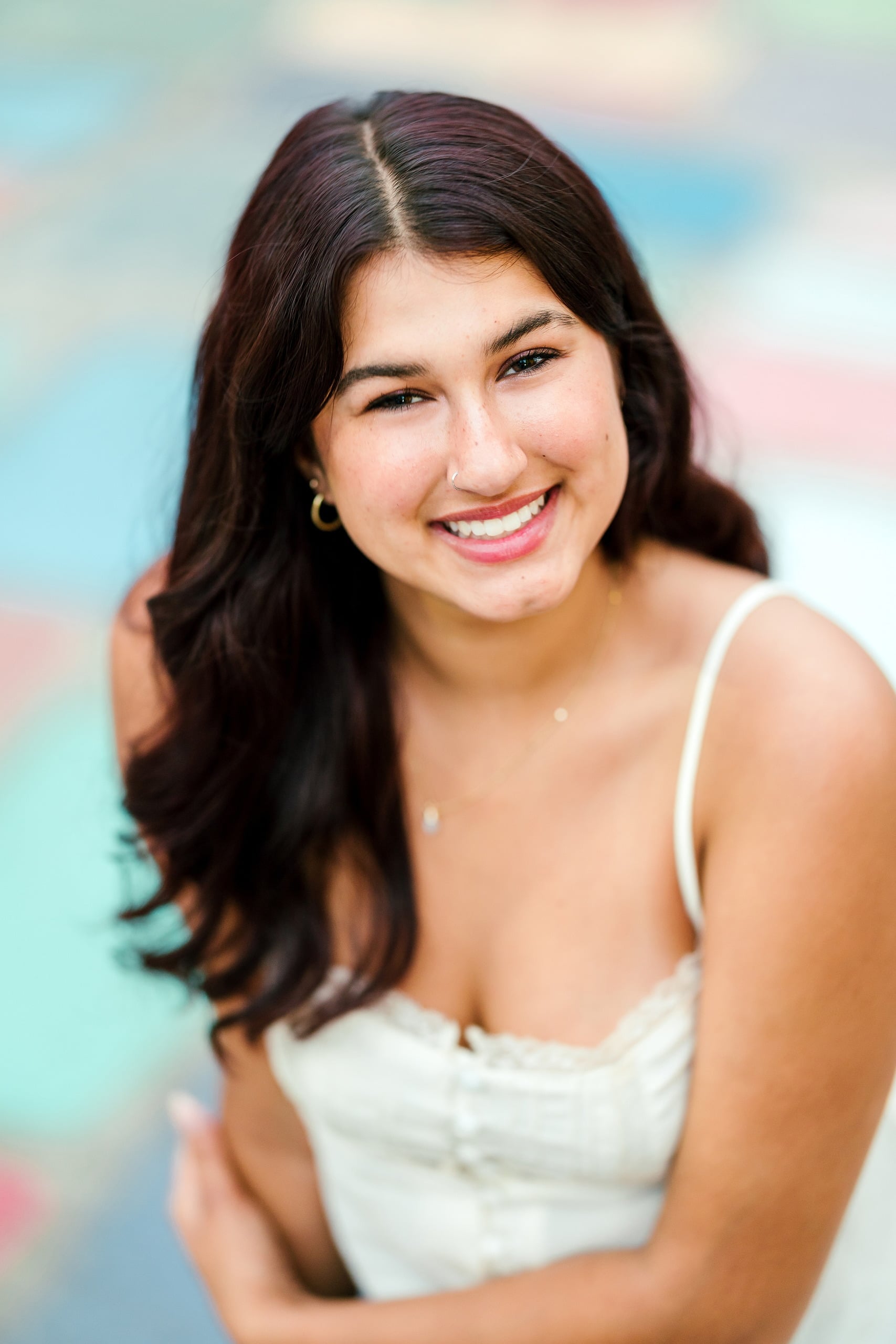 Sonia’s Senior Portraits in Balboa Park — 27 A young woman posed outdoors at Balboa Park during her senior portraits